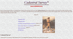Desktop Screenshot of cadastral.com