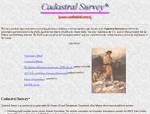 Tablet Screenshot of cadastral.com